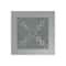 Rommates Gray Botanical Trellis Acoustical Peel & Stick Tiles